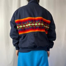 画像3: HIGH GRADE WESTERN WEAR by Pendleton USA製 ネイティブ柄切り替えブルゾン L (3)