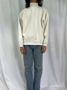 画像2: 90's TULTEX "ATHLETIC WEIGHT" タートルネックスウェット XL (2)