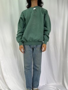 画像2: 90's L.L.Bean× RUSSELL ATHLETIC USA製 ヘンリーネックスウェット XL (2)