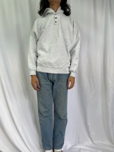 画像2: 90's〜 RUSSELL ATHELETIC "HIGH COTTON" USA製 ヘンリーネックスウェットフーディー XL (2)