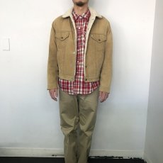 画像2: 70's Levi's USA製 70608-1529 コーデュロイボアジャケット 42 (2)