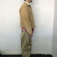 画像3: 70's Levi's USA製 70608-1529 コーデュロイボアジャケット 42 (3)