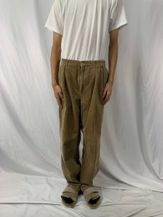 画像2: 90's POLO Ralph Lauren USA製 太畝コーデュロイパンツ W31 (2)