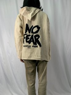 画像4: NO FEAR ロゴプリント メキシカンパーカー XL (4)