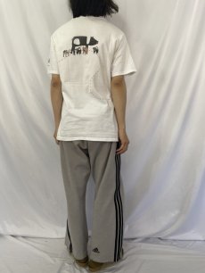 画像5: 90's Herman Miller SQA インテリアメーカープリントTシャツ L (5)