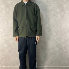 画像2: 90's STUSSY ウールスポーツジャケット M (2)