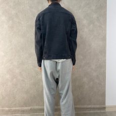 画像4: Levi's 70507 ブラックデニムジャケット M (4)