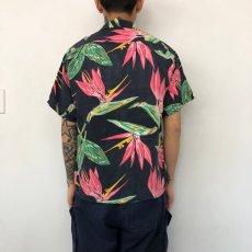 画像3: 50's Made in California Rayon Hawaiian Shirt M (3)