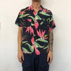 画像5: 50's Made in California Rayon Hawaiian Shirt M (5)