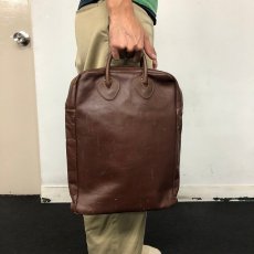 画像2: 50's〜 L.L.Bean "Vacuumand Lunch Box Set" Leather Handle Bag (2)