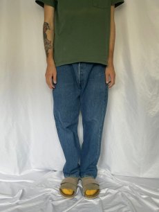 画像2: 2000's Levi's 501 USA製 デニムパンツ W35 (2)