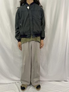 画像2: 60's PETERS "Derby Jacket TYPE" ジップブルゾン SIZE40 (2)