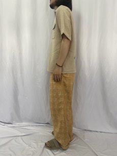 画像3: 80's BANANA REPUBLIC コットンメッシュシャツ L (3)