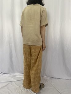 画像4: 80's BANANA REPUBLIC コットンメッシュシャツ L (4)