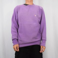 画像2: 90's Champion REVERSE WEAVE USA製 目付きスウェット L (2)