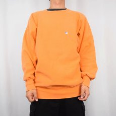 画像2: 90's Champion REVERSE WEAVE USA製 目付きスウェット XL (2)