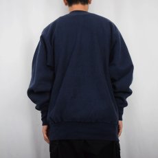 画像3: 90's Champion REVERSE WEAVE USA製 目付きスウェット NAVY XXL (3)