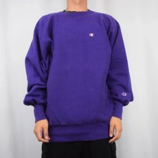 画像2: 90's Champion REVERSE WEAVE USA製 目付きスウェット XL (2)