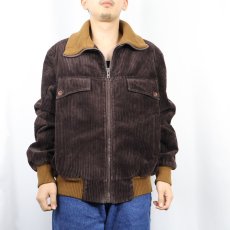 画像2: 70's〜 太畝 コーデュロイジャケット BROWN SIZE56 (2)