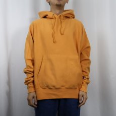 画像2: 2000's Champion REVERSE WEAVE 目無しスウェットフーディ M (2)