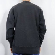 画像3: 90's Lee USA製 REVERSE WEAVE TYPE 無地スウェット BLACK (3)