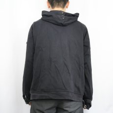 画像3: TRIPP NYC ボンテージスウェットフーディ BLACK L (3)