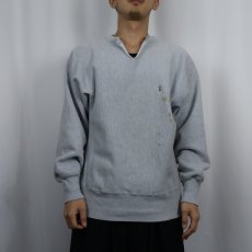 画像2: 80's Champion REVERSE WEAVE トリコタグ USA製 カットオフ 目付きスウェット L (2)