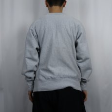 画像3: 80's Champion REVERSE WEAVE トリコタグ USA製 カットオフ 目付きスウェット L (3)