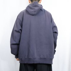 画像3: Champion フェードスウェットフーディ NAVY 2XL (3)