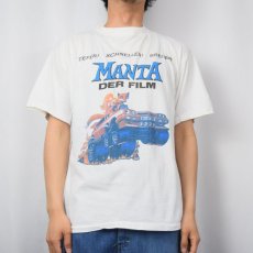 画像2: 90's MANTA DER FILM コメディ映画プリントTシャツ XL (2)