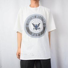 画像3: 90's SOFFE USA製 "U.S.NAVY" プリントTシャツ XL (3)