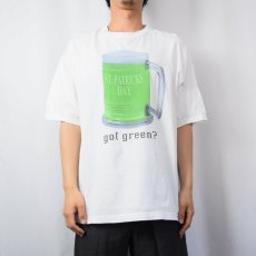 画像2: "got green?" パロディプリントTシャツ  (2)