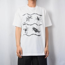 画像3: 90's NATURAL HISTORY MUSEUM USA製 ミュージアムプリントTシャツ L (3)