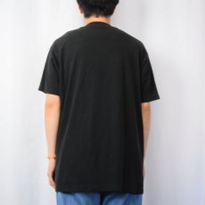 画像3: 80's FRUIT OF THE LOOM USA製 無地ポケットTシャツ BLACK XXL (3)