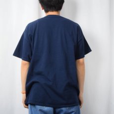 画像3: MADAGASCAR キャラクタープリントTシャツ NAVY XL (3)