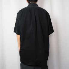 画像3: Ralph Lauren "BLAKE" コットンボタンダウンシャツ BLACK L (3)