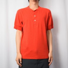 画像2: POLO Ralph Lauren 無地 ヘンリーネックTシャツ M (2)