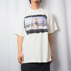 画像2: 90's USA製 "I LOVE YOU THIS MUCH" ジーザスプリントTシャツ XL (2)