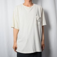 画像2: 90's BANANA REPUBLIC USA製 トカゲプリントTシャツ XL (2)