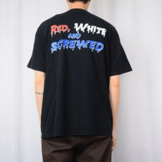 画像4: "EFFLUVIUM" Uncle Samパロディ プリントTシャツ BLACK XL (4)