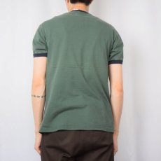 画像3: POLO Ralph Lauren "POLO" ロゴプリント リンガーTシャツ S (3)