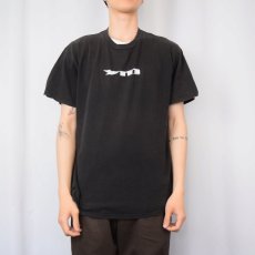 画像2: 90's "YM YOUNG & MODERN" ティーン雑誌 ロゴプリントTシャツ BLACK L (2)