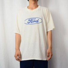 画像2: 90's Ford USA製 自動車メーカー ロゴプリントTシャツ XL (2)