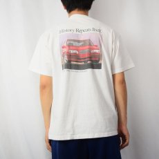 画像4: 90's USA製 "The Volvo" 自動車プリントTシャツ L (4)