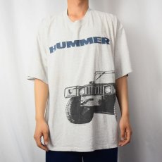 画像3: 90's Lee USA製 "HUMMER" 自動車メーカー 巻きプリントTシャツ XL (3)