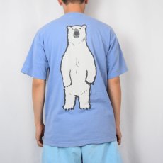 画像4: 90's GRAVITY GRAPHICS USA製 "Polar Bear" プリントＴシャツ M (4)