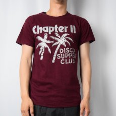 画像2: 70's Champion バータグ USA製 "Chapter II DISCO SUPPER CLUB" ディスコクラブプリントＴシャツ M (2)