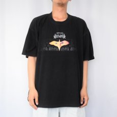 画像2: CIRQUE DU SOLEIL "ALEGRIA" サーカスプリントTシャツ BLACK XL (2)