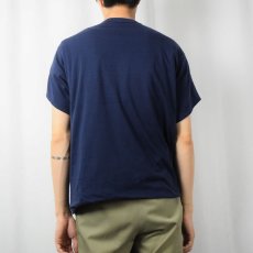 画像4: 70〜80's "St. Viator Phys. Ed." ダブルフェイス リバーシブルTシャツ NAVY (4)