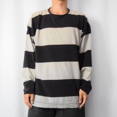 画像2: 90's GAP USA製 ファットボーダー柄Tシャツ XL (2)